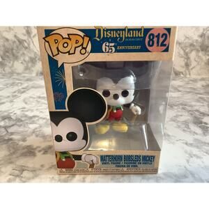 Funko Pop!  Matterhorn Bobsleds Mickey - Disneyland 65 Anniversary - #812 - NIB